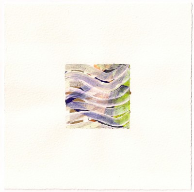 Breezy Point, Gouache on Paper, 6" x 6", 2013